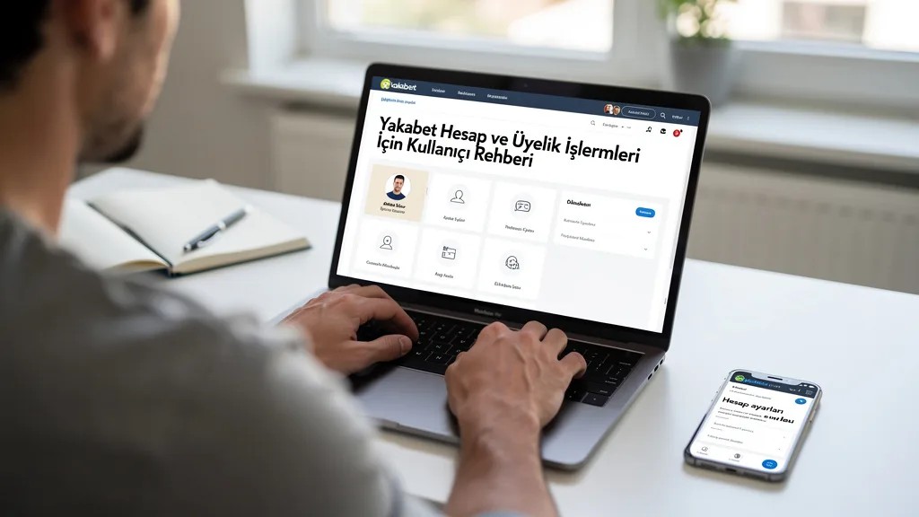 Yakabet Hesap ve Üyelik İşlemleri İçin Kullanıcı Rehberi